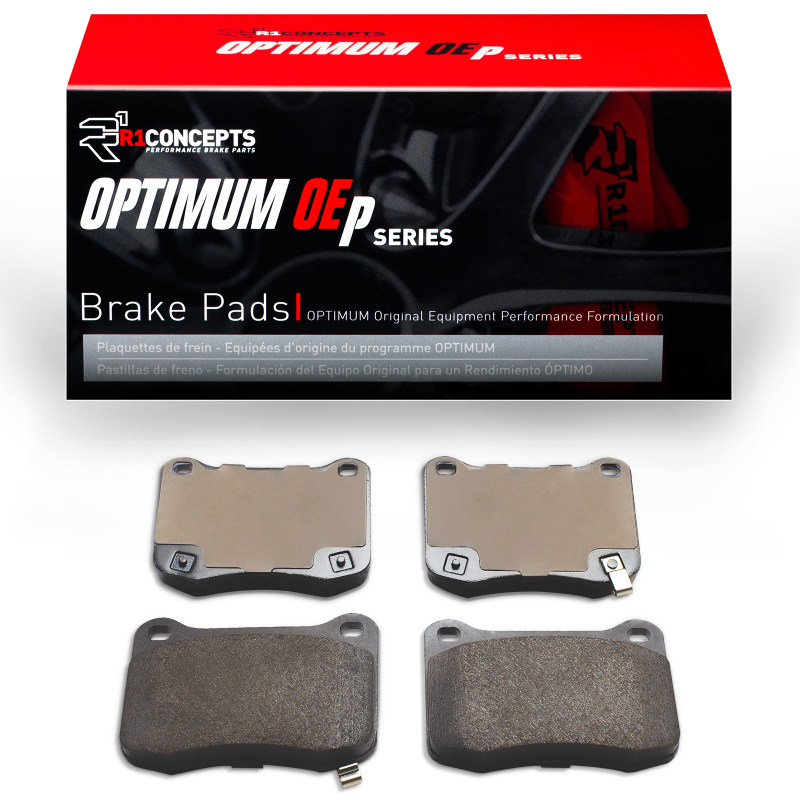 Lexus IS F Brake Pads (1) - Rear - R1 Concepts - Optimum OE - `08-`14